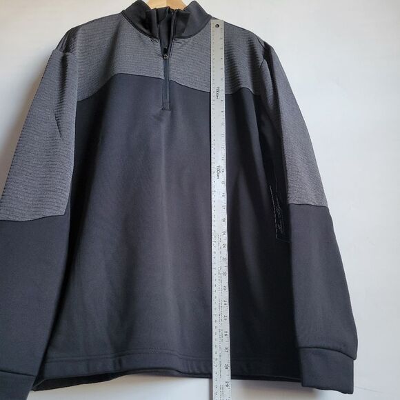 Ben Hogan Men Quarter Zip Sweatshirt Large Size - Picture 3 of 10